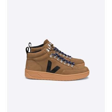 Veja RORAIMA NUBUCK Women's High Tops Brown | CA 365SGL